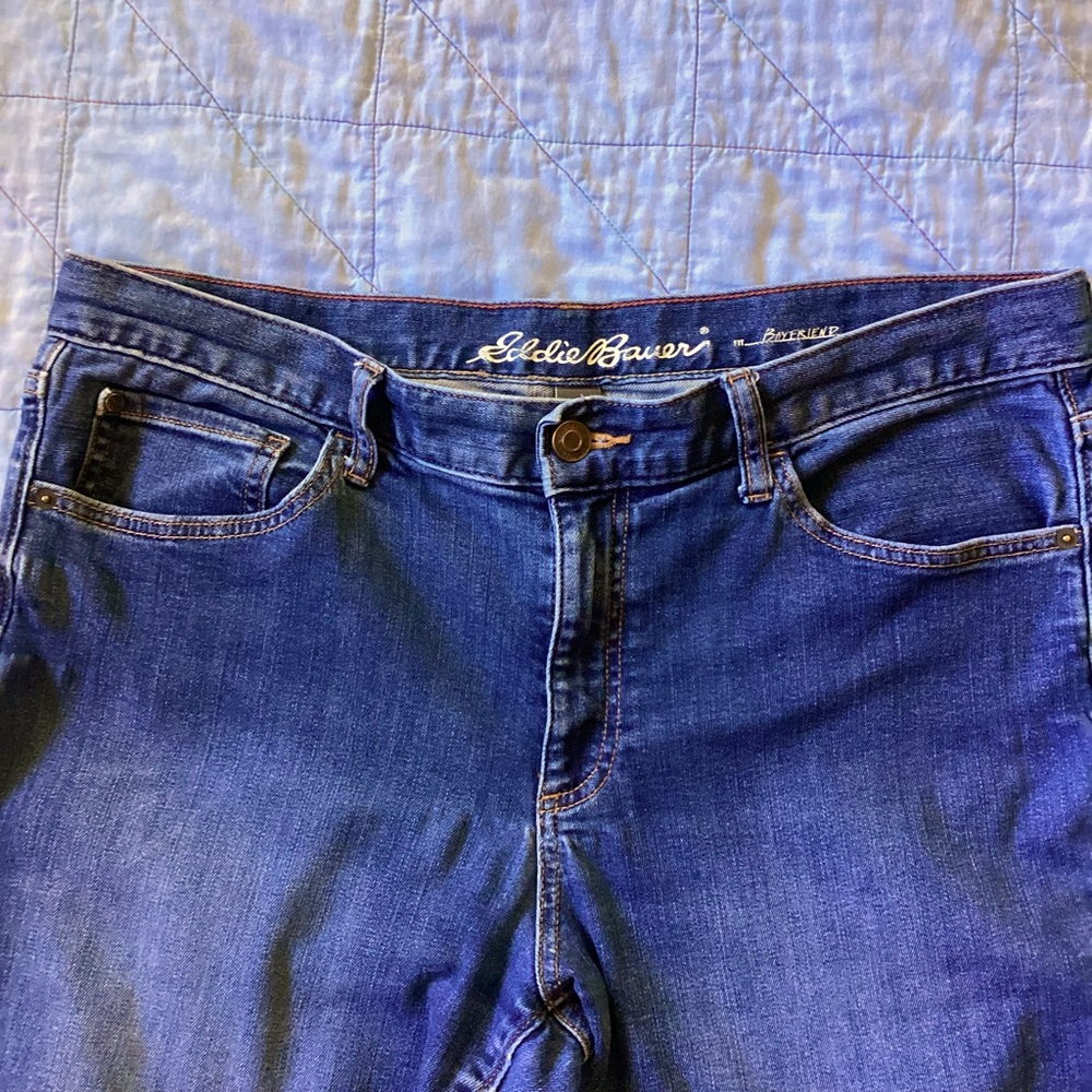 Eddie Bauer Boyfriend Jean, Women Size 12